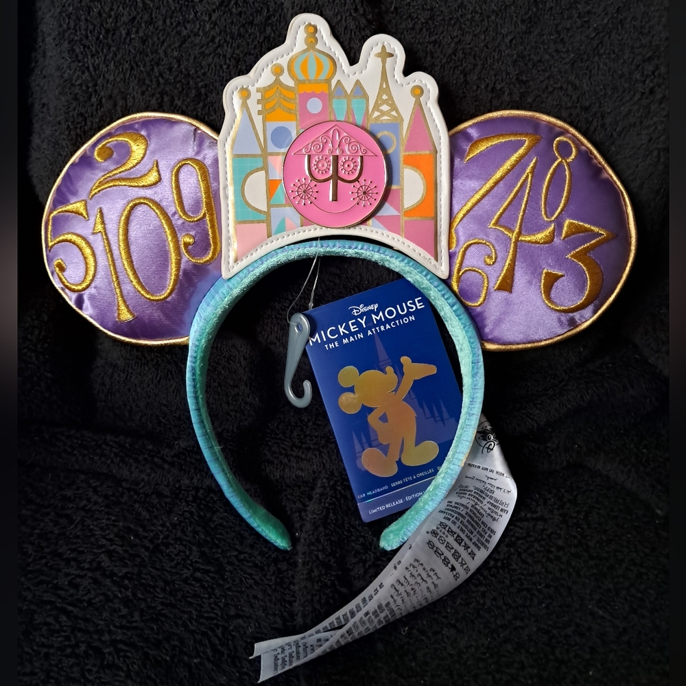 Mickey Main Attraction Small World Ears
